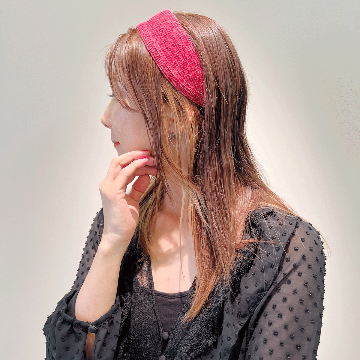ストロー エクストラ ワイド ベーシック ヘッドバンド