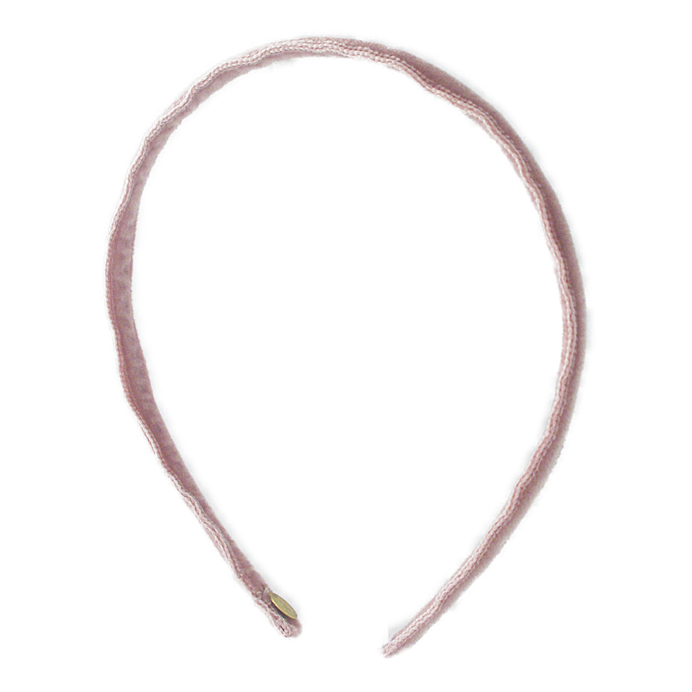 ナロウ ベルベット へッドバンド