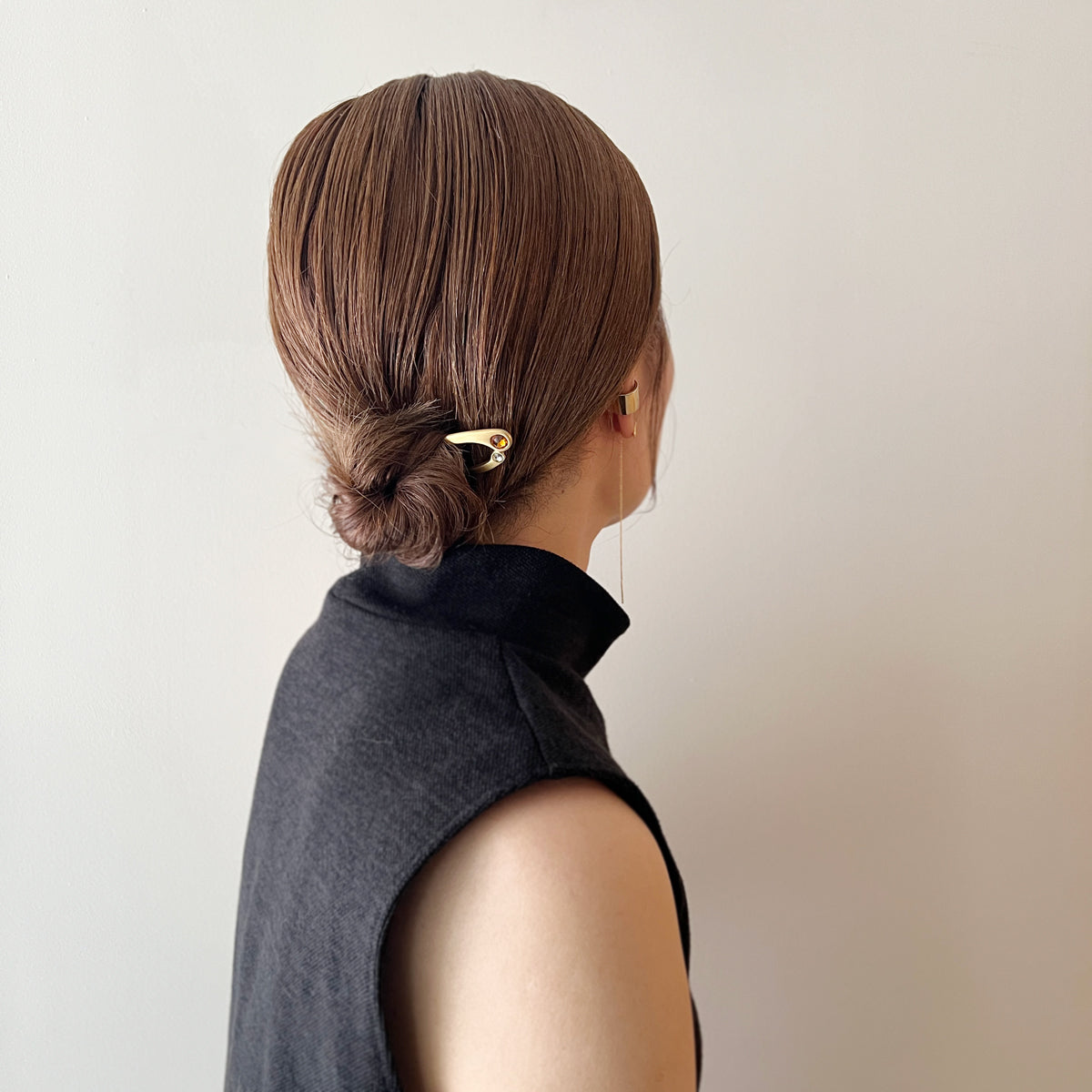 ジュエルド キャストメタル Uヘアピン