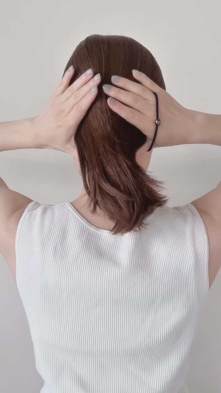 THBT メタル エンブレム ヘアピン ロング