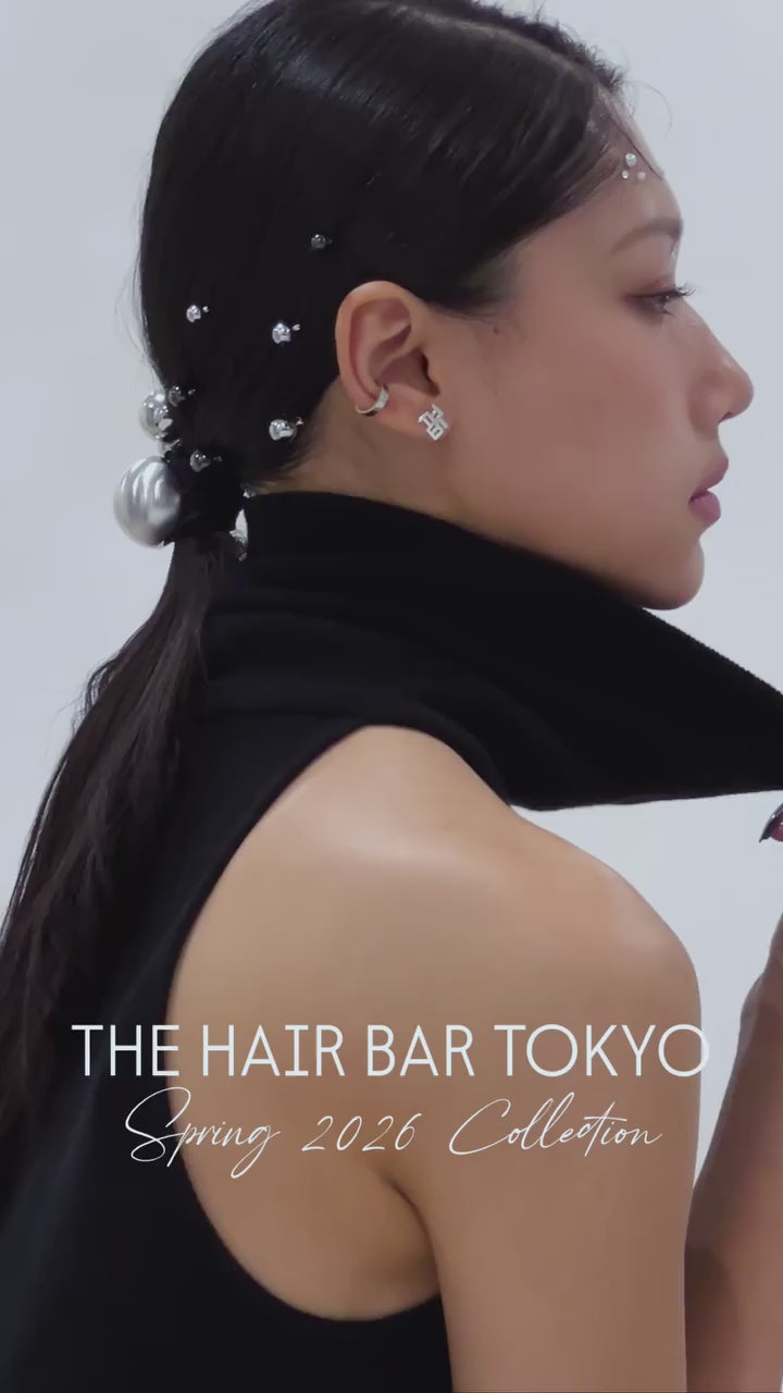 クリスタル&チェーン クリップ | THE HAIR BAR TOKYO