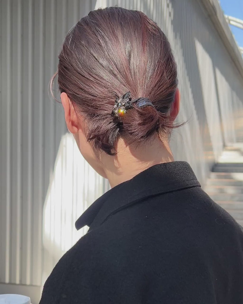 ラインストーン スター ポニー | THE HAIR BAR TOKYO