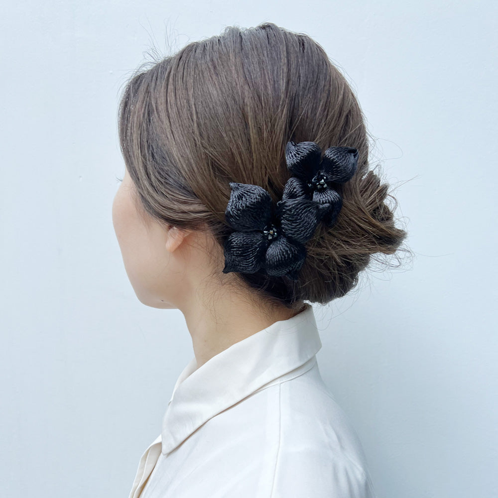 コレットマルーフ colette malouf メッシュ バレッタ - ヘアアクセサリー