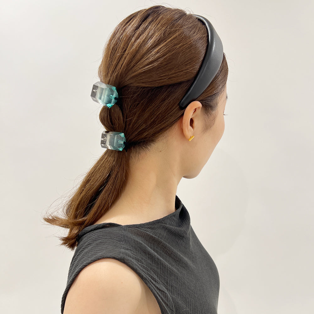 新品】THE HAIR BAR TOKYO スモール ルーサイト ジェムポニー-