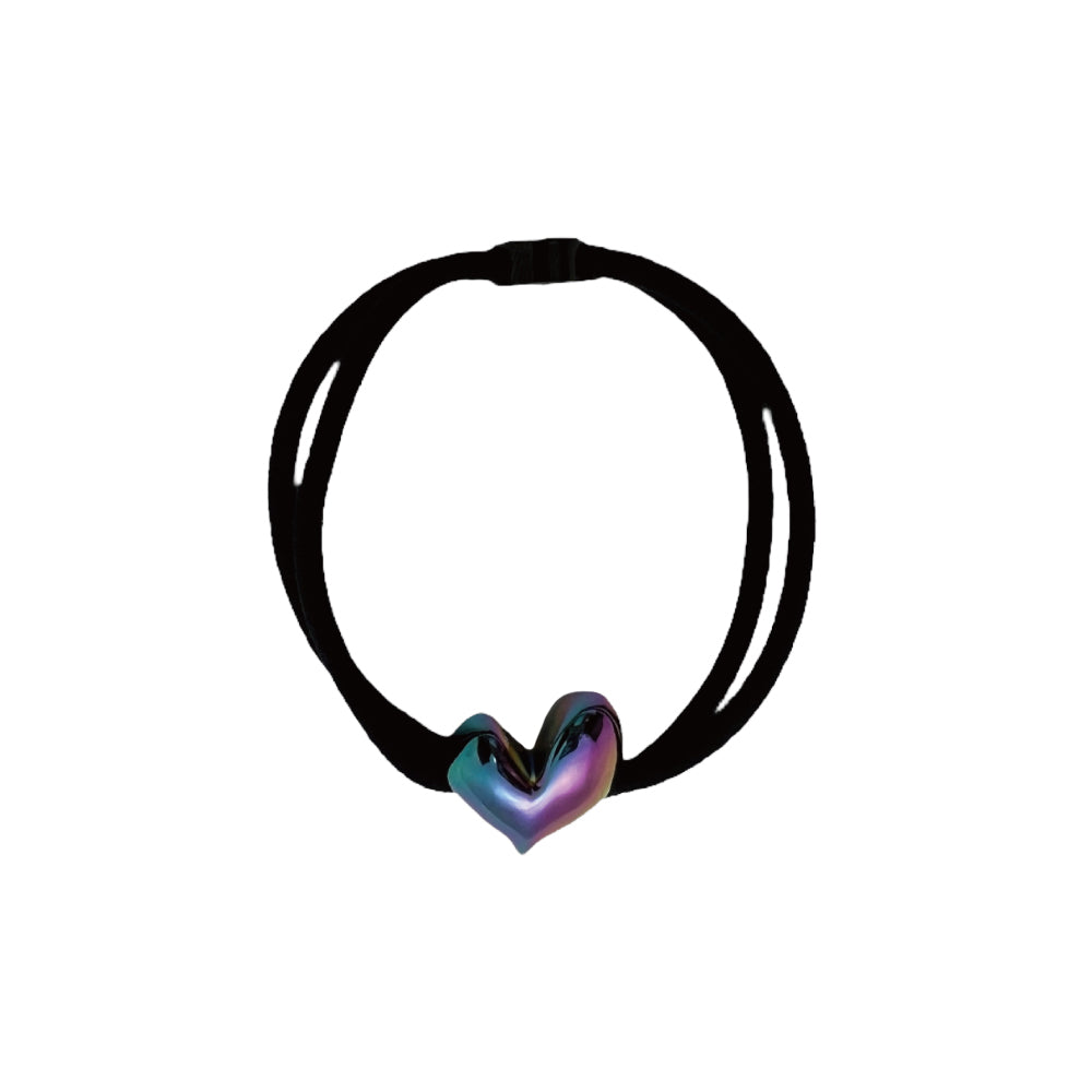 メタル ハートドロップポニー