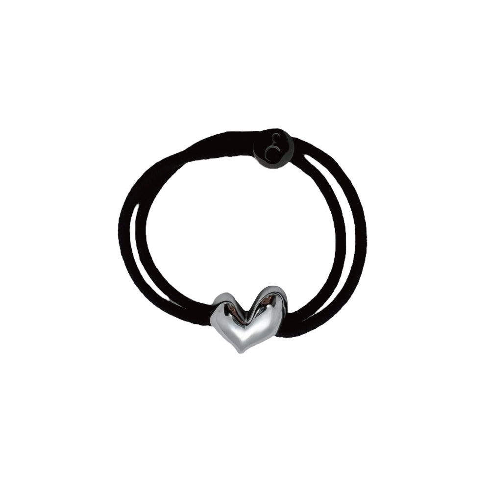 メタル ハートドロップポニー