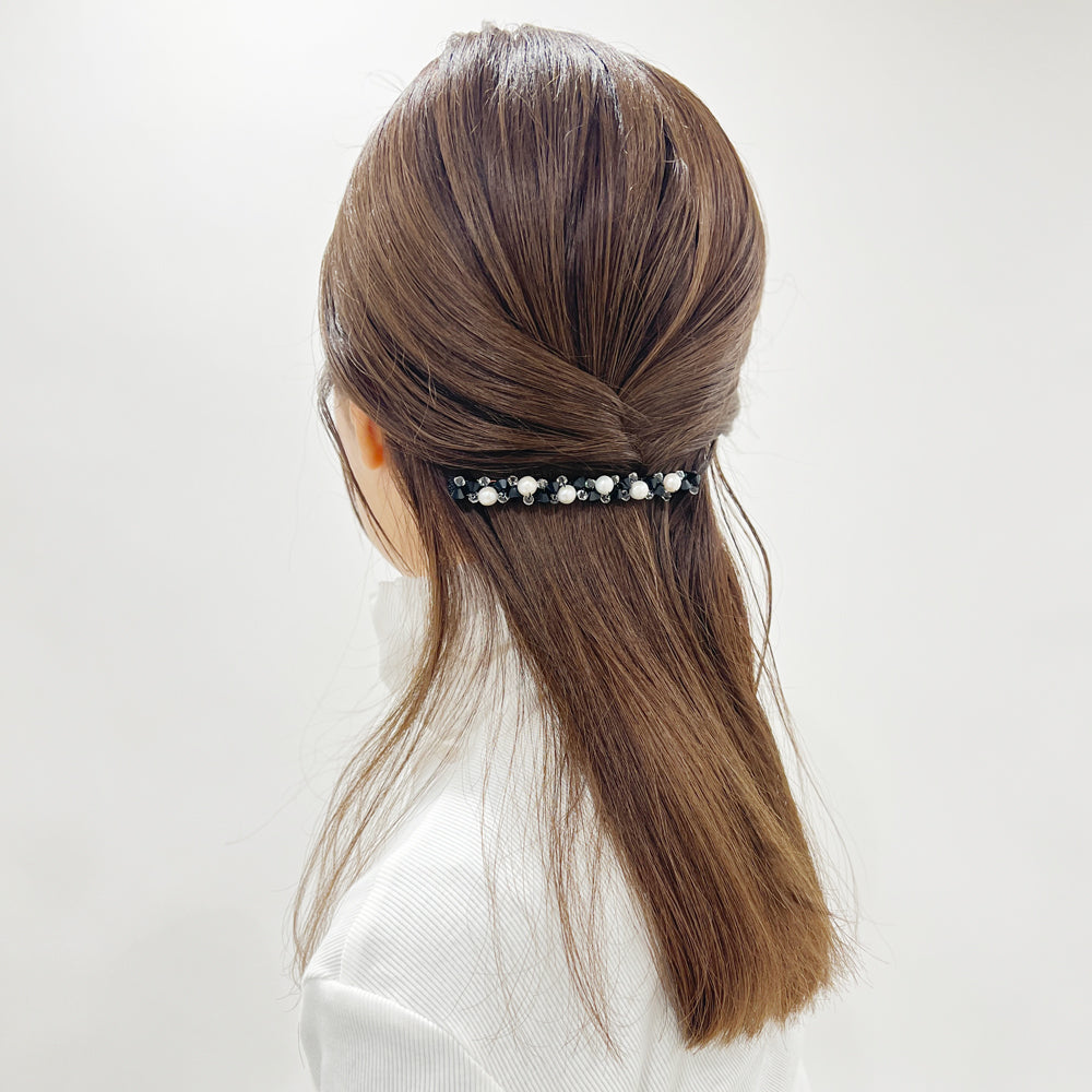 コレットマルーフ/colette malouf】Pearl Society 10cm Barrette