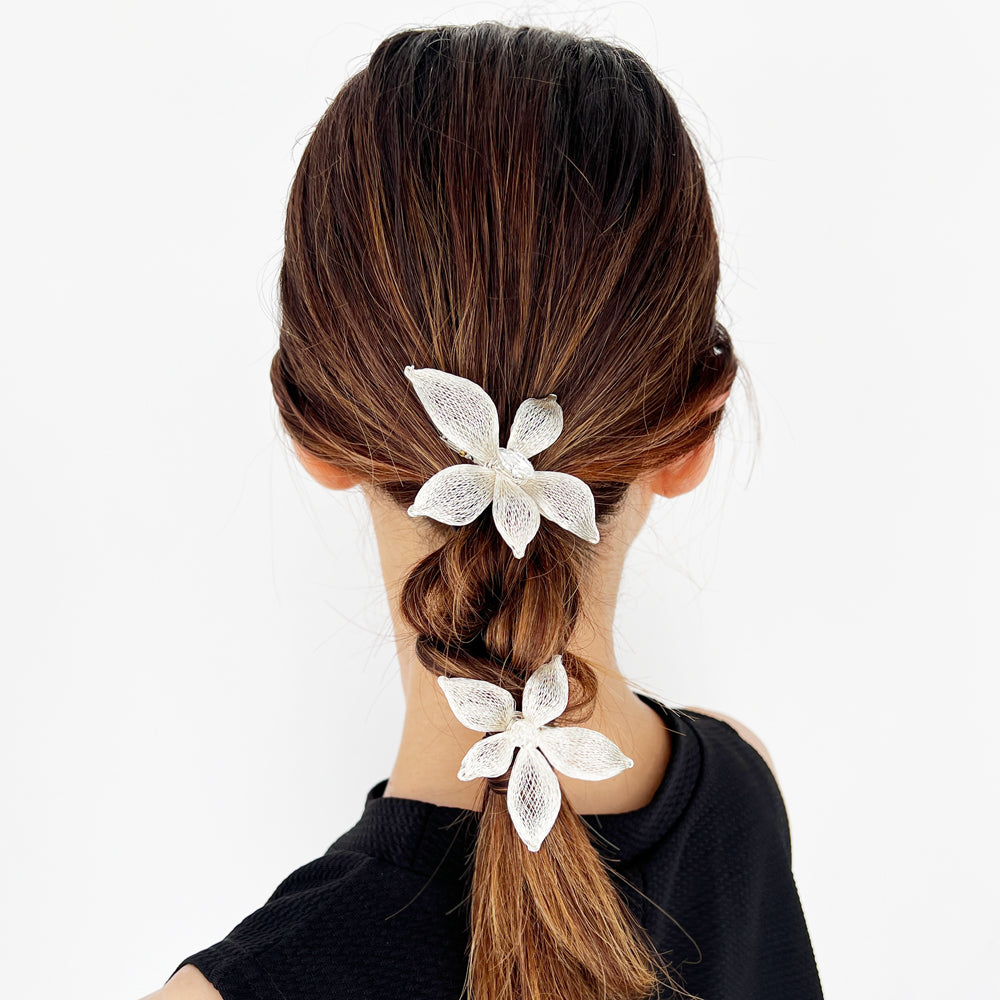 メッシュ ブロッサム ビーク クリップ