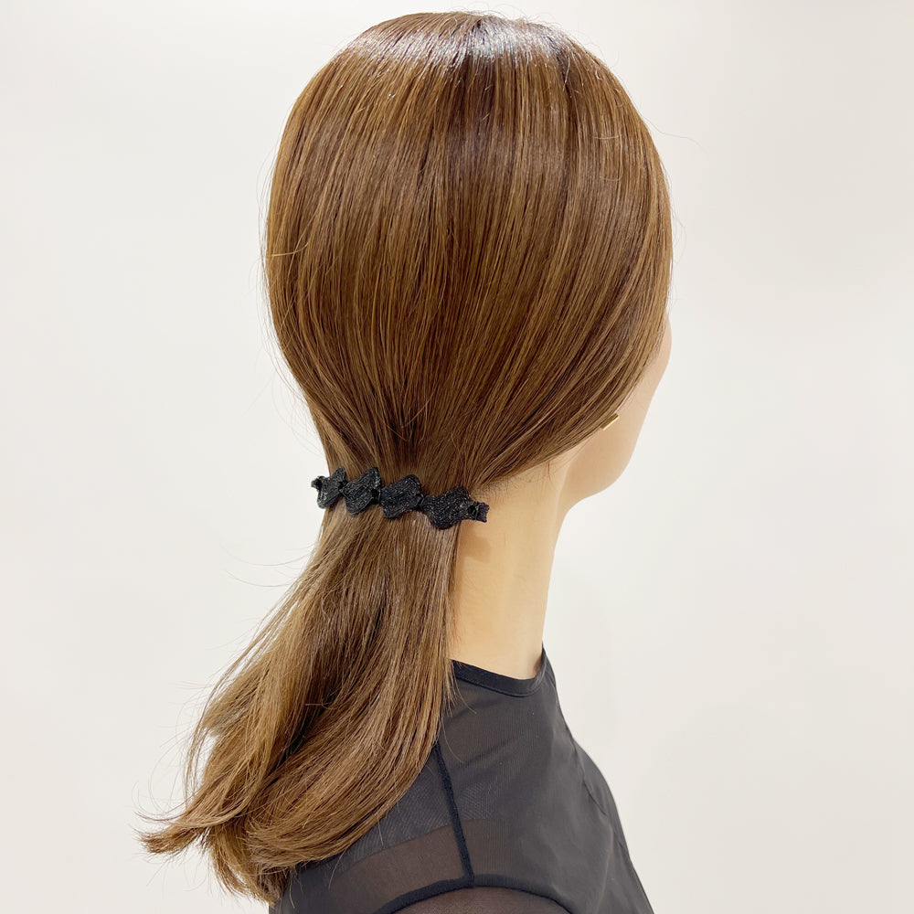 コレットマルーフ/colette malouf】メッシュ ウェーブ 10cm バレッタ | THE HAIR BAR TOKYO