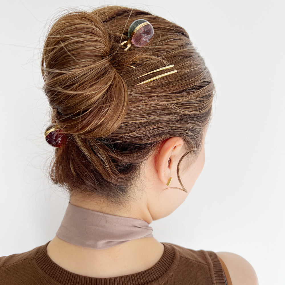 Gemology Orb Hairpin/ジェモロジー オーブ ヘアピン | THE HAIR BAR TOKYO