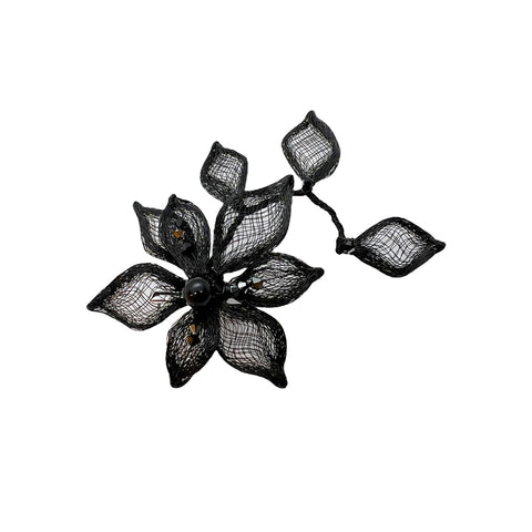 コレットマルーフ/colette malouf】メッシュ ダリア ビーク クリップ