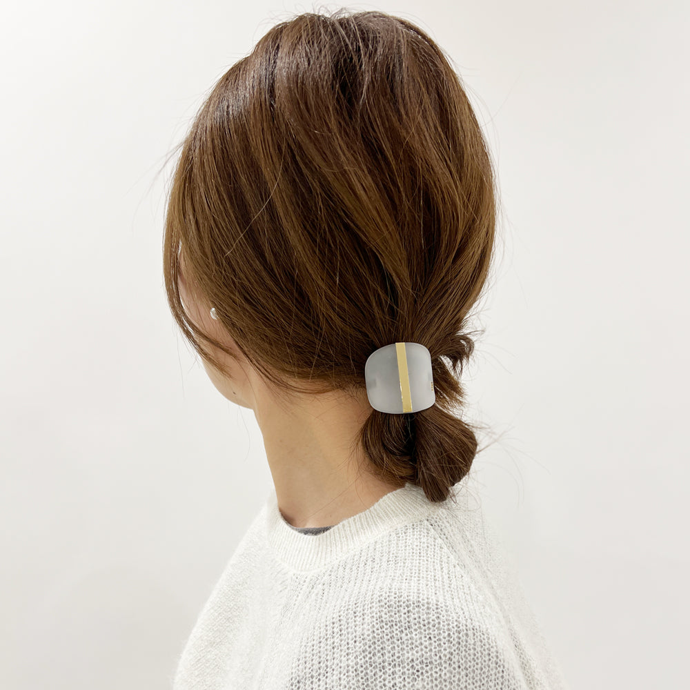 THBT ルーサイトカフポニーウィズメタル - ヘアゴム・シュシュ